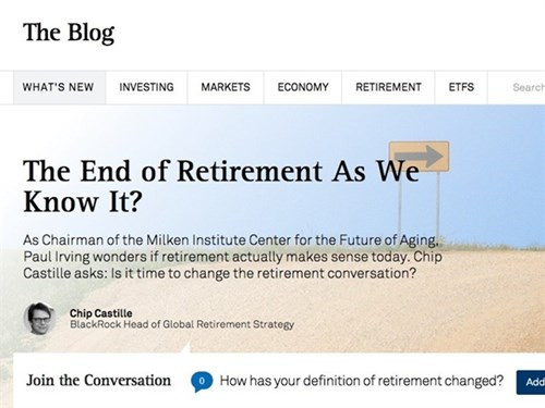 9. BlackRock Blog. BlackRock là một nhà quản lý tài sản và BlackRock Blog bao gồm nhiều chủ đề về đầu tư. Những bài đăng tại Blog đều của các tác giả là chuyên gia tài chính hoặc học giả có bằng CFA, so vậy, bạn hoàn toàn có thể nhận được những lời khuyên từ giới chuyên gia một cách miễn phí. Trang web này phù hợp với những nhà đầu tư muốn thảo luận sâu hơn về chiến lược và sản phẩm của họ.