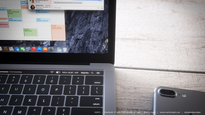 Liệu Apple có đưa màn hình cảm ứng OLED cỡ nhỏ này lên MacBook Pro hay không?