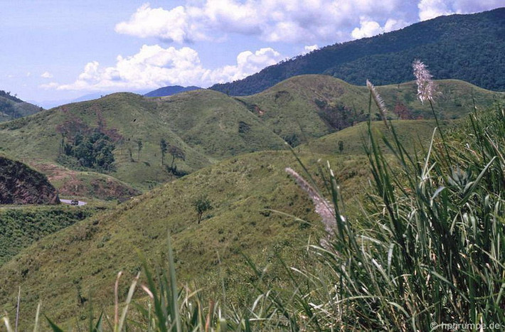 Những dãy núi ở Đăk Lăk.