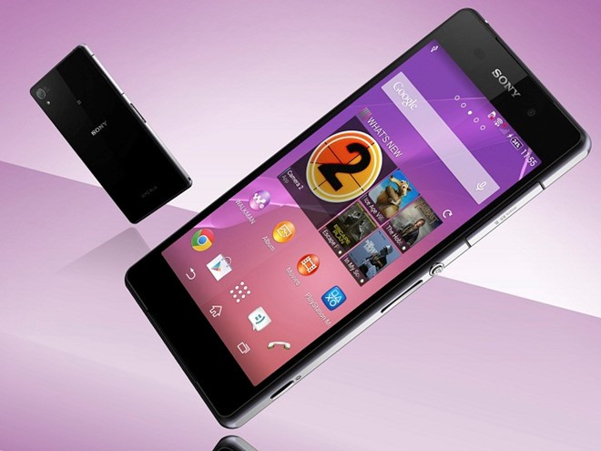Sony Xperia Z2. Sony Xperia Z2 D6503 là phiên bản quốc tế mới full-box, có giá rẻ hơn hàng chính hãng khoảng 3 triệu đồng. Khi ra mắt máy nằm trong phân khúc cao cấp, do vậy thời điểm này sức mạnh cấu hình của máy vẫn không lỗi thời. Sony Xperia Z2 quốc tế có màn hình 16 triệu màu 5,2 inch độ phân giải Full HD. Máy mạnh với vi xử lý Qualcomm Snapdragon 801, xung nhịp 2,3 Ghz, chip đồ họa Adreno 330, RAM 3 GB. Camera chính 20,7 MP với cảm biến hình ảnh Exmor RS cỡ lớn 1/2,3 inch, ống kính G, khả năng quay video 4K. Camera trước 2,2 MP được tích hợp nhiều tính năng chụp hình chuyên nghiệp. Z2 D6503 hỗ trợ viên pin 3.200 mAh cùng chế độ sạc 60% pin trong vòng 30 phút.