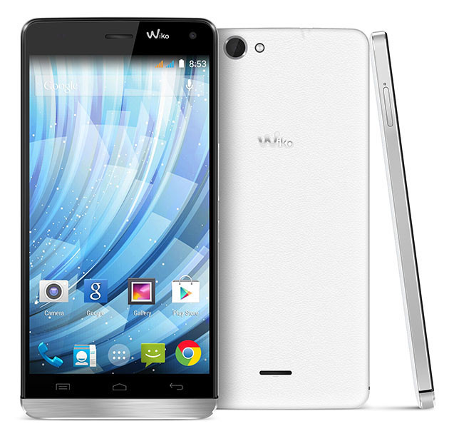 Wiko Getaway. Wiko Getaway lấy cảm hứng từ sự kết hợp hài hoà giữa công nghệ và nghệ thuật. Vẻ ngoài mỏng nhẹ, khung vỏ được chế tác bằng hợp kim nhôm, mỏng chỉ 7.2 mm, mặt lưng vân da mềm mại nên máy luôn êm ái và nhẹ nhàng trong tay. Wiko Getaway song hành cùng chip 4 nhân MTK6582 xung nhịp 1.3 GHz, kết hợp với dung lượng RAM 1GB và bộ nhớ trong 16GB (hỗ trợ microSD 32GB).
