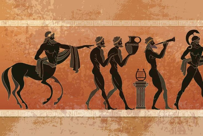  1. Được cho là xuất phát từ tín ngưỡng Orphic. Các bài thánh ca Orphic gắn liền với tín ngưỡng Orphic, một hệ thống tôn giáo bí truyền dựa trên huyền thoại về Orpheus, người có khả năng giao tiếp với thần linh qua âm nhạc. Ảnh: Pinterest.