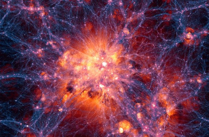 3. Có thể dẫn đến một Big Bang mới. Một số nhà khoa học cho rằng sau Big Crunch, toàn bộ vật chất và năng lượng có thể lại bùng nổ trong một sự kiện Big Bang khác, tạo ra một vũ trụ mới trong chu kỳ liên tục. Ảnh: Pinterest.