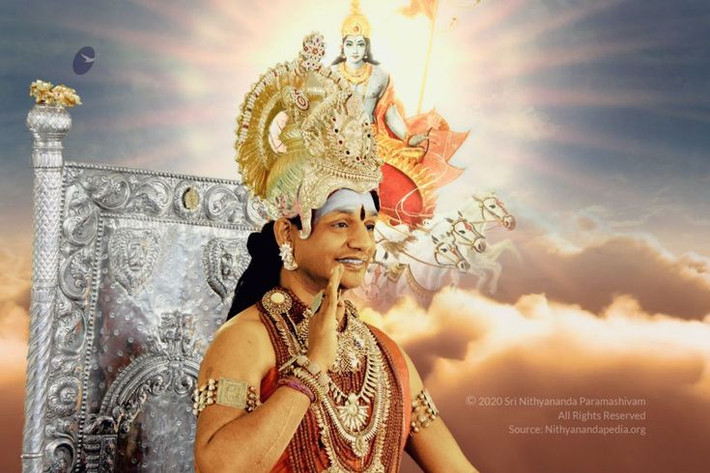 5. Chủ đề trung tâm là Brahman và Atman. Upanishad dạy rằng Brahman (thực tại tối thượng) và Atman (linh hồn cá nhân) là một – một tư tưởng sâu sắc về sự hợp nhất của tất cả tồn tại. Ảnh: Pinterest.