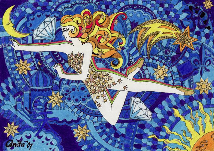 3. Tên gọi Lucy lấy cảm hứng từ bài hát “Lucy in the Sky with Diamonds” (Lucy giữa bầu trời đầy kim cương). Các nhà thiên văn học đã đặt tên sao lùn trắng này là Lucy như một cách tri ân ban nhạc The Beatles và bản hit kinh điển của họ. Ảnh: Pinterest.