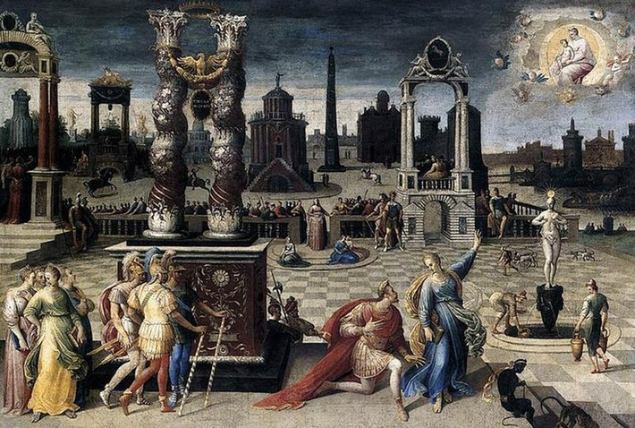 2. Có ít nhất 10 Sibyl nổi tiếng. Các nhà sử học La Mã, như Varro, đã liệt kê 10 Sibyl nổi tiếng, trong đó có Sibyl Cumae, Sibyl Delphi và Sibyl Erythrae. Ảnh: Pinterest.