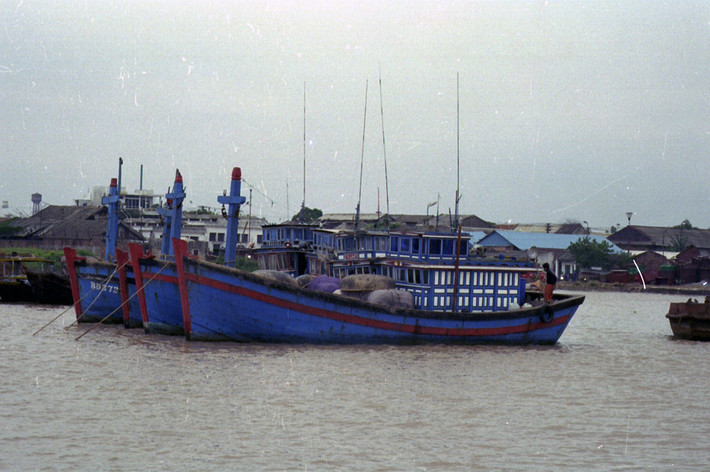 Những con tàu cá ở Hải Phòng.