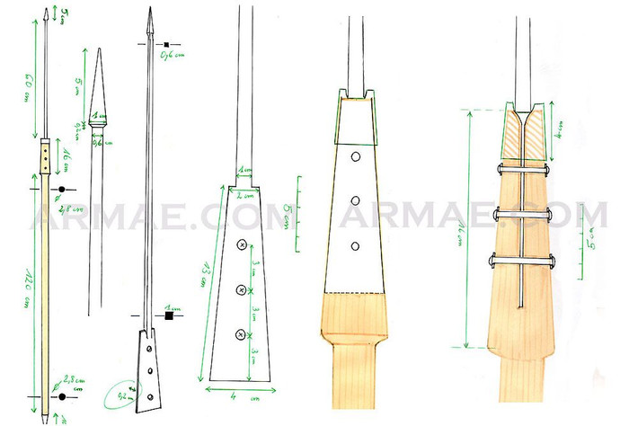 9. Được sử dụng trong nhiều thế kỷ. Pilum được sử dụng rộng rãi từ thế kỷ 4 TCN đến thế kỷ 4 SCN, trong suốt thời kỳ Cộng hòa và Đế chế La Mã. Ảnh: Pinterest.