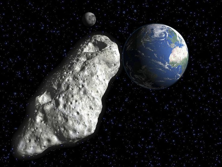 1. Được phát hiện bởi NASA. Các nhà khoa học tại Phòng Thí nghiệm Phản lực (JPL) của NASA đã phát hiện và theo dõi " 2025 DQ" – một tiểu hành tinh đang bay đến gần Trái Đất. Ảnh: Pinterest.