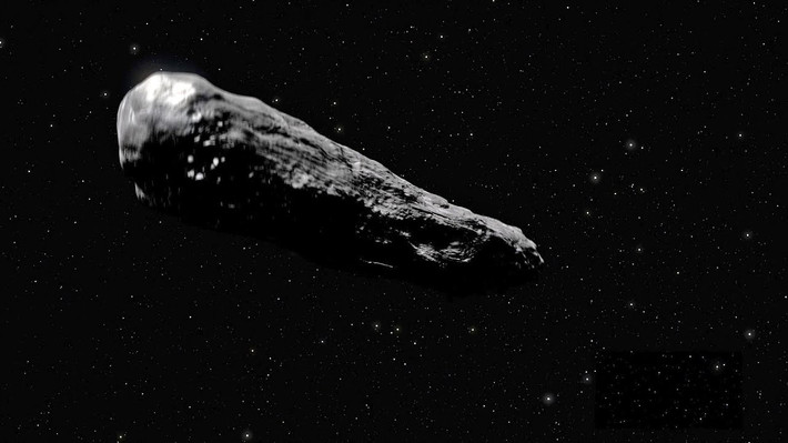5. Nguồn gốc của Oumuamua vẫn còn là một bí ẩn. Mặc dù có nhiều giả thuyết khác nhau, các nhà khoa học vẫn chưa thể xác định chính xác Oumuamua đến từ đâu hoặc nó được hình thành như thế nào. Một số ý kiến cho rằng nó có thể là một tảng băng hydro hoặc một mảnh vỡ từ một hệ sao xa xôi. Ảnh: Pinterest.