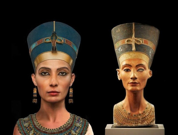 7. Mộ của Nefertiti có thể chưa được tìm thấy. Mặc dù nhiều nhà khảo cổ đã tìm kiếm lăng mộ của bà trong hàng thập kỷ, nhưng đến nay vẫn chưa có bằng chứng chắc chắn về nơi an nghỉ cuối cùng của nữ hoàng Nefertiti. Ảnh: Pinterest.