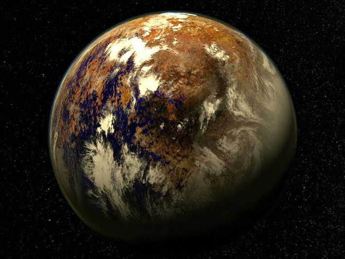 7. Có hành tinh nằm trong vùng có thể sống được. Một hành tinh có tên Proxima b đã được phát hiện quay quanh Proxima Centauri, nằm trong vùng có thể tồn tại nước lỏng trên bề mặt. Ảnh: Pinterest.