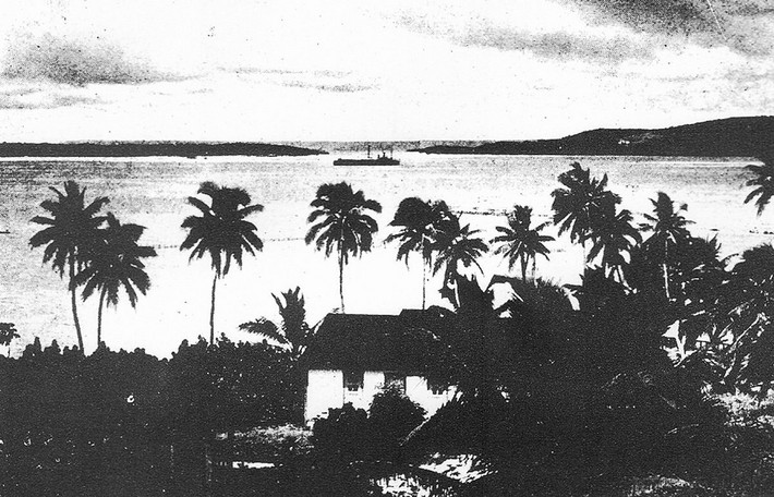Trong thời gian non 200 năm (1668-1815), đảo Guam là trạm dừng chân quan trọng trên chặng hải hành của thương thuyền Tây Ban Nha từ Mexico sang Philippines. Ảnh: Guampedia.