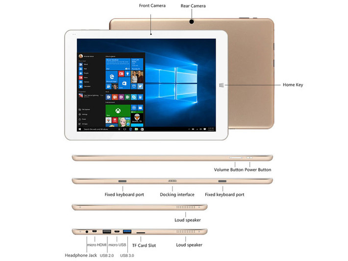 Hi12 được trang bị màn hình IPS với kích thước 12 inch, độ phân giải 2K (2.160x1440 pixel).
