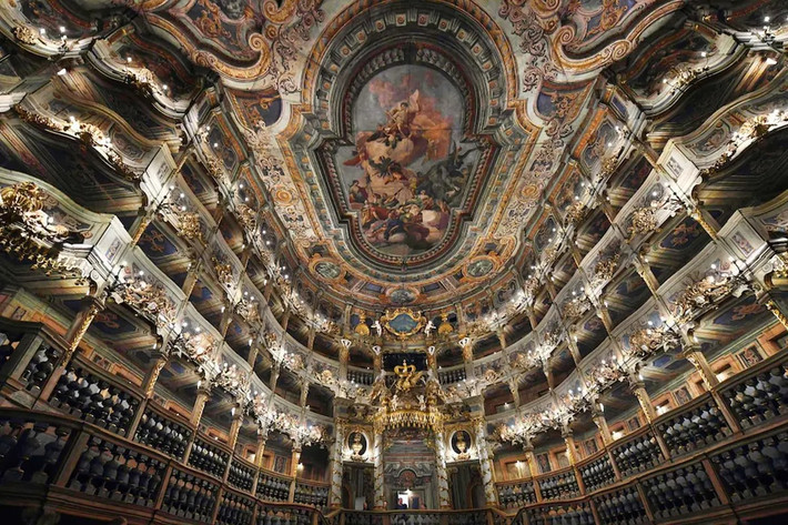 Vào năm 2012, nhà hát opera Margravial đã được UNESCO công nhận là di sản văn hóa thế giới. Ảnh: Getty Images.