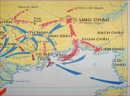 Năm 1075, trước âm mưu xâm lược của nhà Tống, vua quan nhà Lý đã đưa ra chủ trương "Tiên phát chế nhân", đem quân đang đất địch đánh trước để chặn thế mạnh của chúng. Thực hiện chủ trương này, Lý Thường Kiệt đã chỉ huy 40.000 quân đánh các châu Khâm, Liêm trên đất Tống, hạ hàng loạt thành lũy, hủy hoại nặng nề sinh lực của quân Tống, khiến kế hoạch xâm lược của chúng bị trì hoãn, tạo điều kiện cho quân ta củng cố lực lượng và giành thắng lợi trong cuộc quyết chiến sau này.