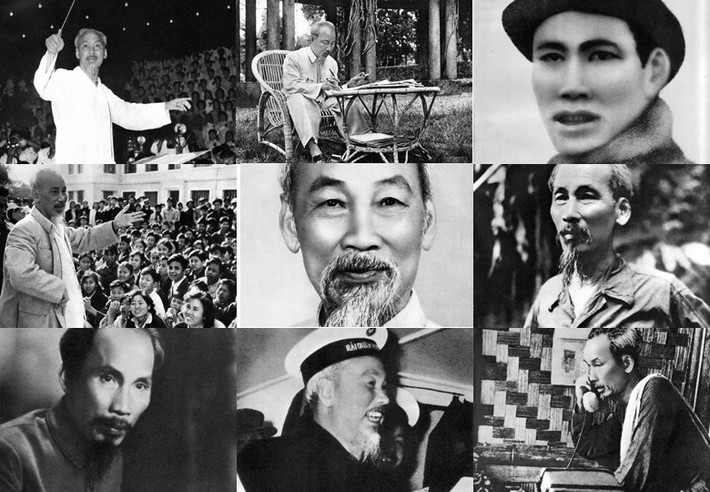 Nhân kỷ niệm 125 ngày sinh Chủ tịch Hồ Chí Minh, Kiến Thức xin trân trọng giới thiệu tới độc giả những bức ảnh giản dị và cao quý của Bác Hồ, được trích ra từ ấn phẩm "Hồ Chủ tịch sống mãi trong sự nghiệp của chúng ta", xuất bản tháng 11/1970.