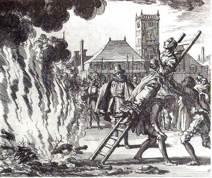 Để đối phó với cuộc khởi nghĩa, vua Tây Ban Nha đã phái thống lĩnh khét tiếng Fernando Álvarez de Toledo đến để dập tắt cuộc nổi dậy. 1.800 quý tộc Hà Lan đã bị hành quyết trong cuộc đàn áp này.