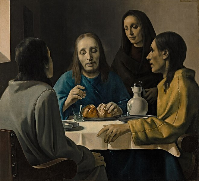 Ông ta đã làm giả phong cách của Vermeer bằng cách xử lý các đường nét, màu sắc, tuổi tác của các tranh một cách rất tỉ mỉ và khiến nhiều nhà thẩm định xác nhận rằng Vermeer thật sự đã để lại những bức tranh về Kinh Thánh.