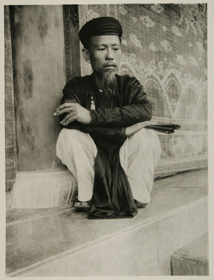 Chân dung một viên quan ở Huế, Việt Nam năm 1926.