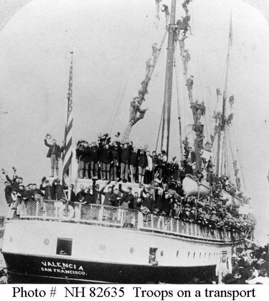 Ngược dòng lịch sử, tàu S.S. Valencia được đóng vào năm 1882 tại xưởng của hãng đóng tàu William Cramp & Sons, Mỹ. Tàu có vỏ sắt và chạy bằng hơi nước, khối lượng gần 1.600 tấn và chiều dài 77 mét.