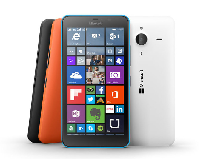 9. Microsoft Lumia 640 XL (4%).