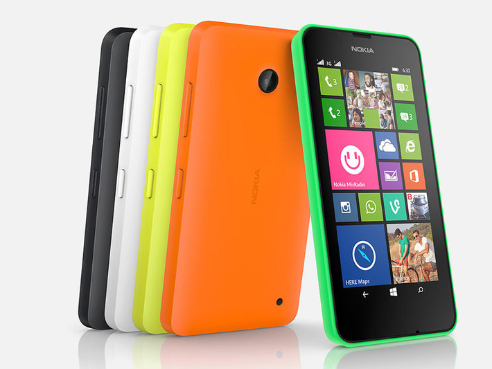 3. Nokia Lumia 630 (8,3%).