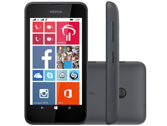6. Nokia Lumia 530 (4,3%).