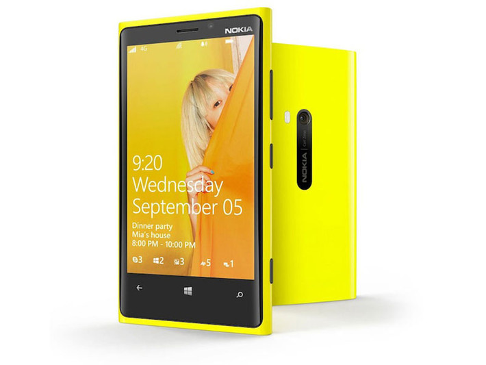 10. Nokia Lumia 920 (2,6%).