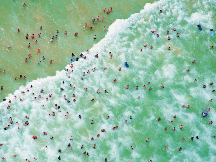 Bãi biển Coogee, Sydney, Australia.