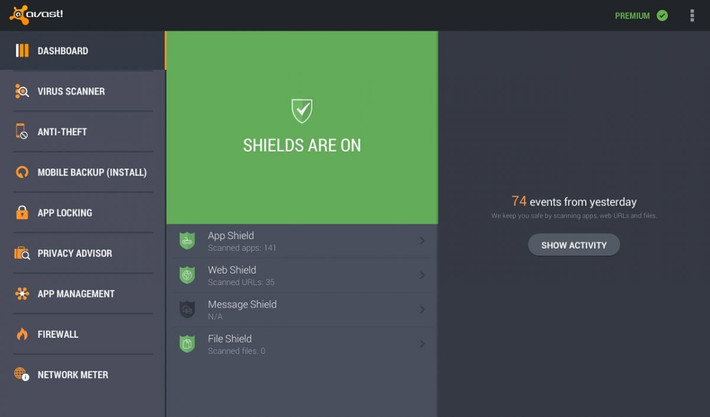 Avast Mobile Security and Antivirus: chống virus cho điện thoại. Đôi khi các app độc hại có thể tìm được cách xâm nhập vào cửa hàng Google Play và Avast Mobile Security and Antivirus sẽ bảo vệ dế cưng của bạn trước sự tấn công của virus. App miễn phí này sẽ quét tìm và loại bỏ các virus, kể cả theo dõi chống trộm, cho phép bạn khóa các app nhất định bằng một mã Pin và thậm chí chụp ảnh hoặc ghi âm từ xa nếu ai đó ăn trộm điện thoại của bạn.