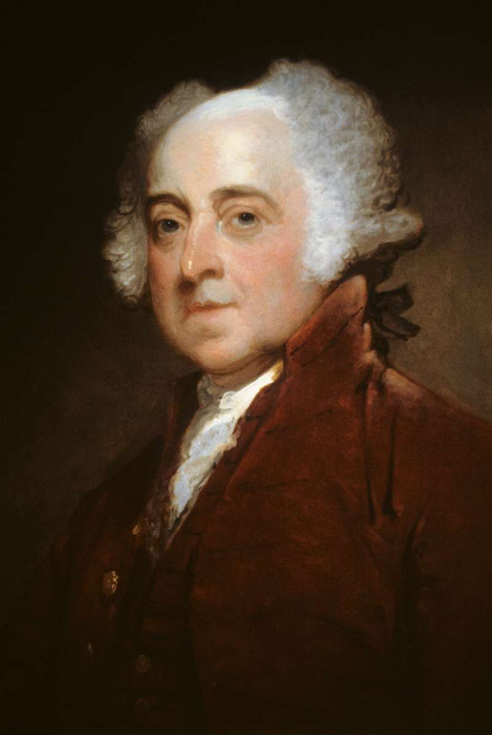 1. John Adams (1735-1826, đảng Liên Bang) là Phó Tổng thống đầu tiên trong lịch sử nước Mỹ. Nhiệm kỳ Phó Tổng thống Mỹ của ông kéo dài từ ngày 21/4/1789 – 4/3/1797.