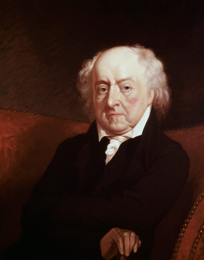 Sau 8 năm làm phó cho Tổng thống George Washington, John Adams tham gia tranh cử Tổng thống vào năm 1796. Ông đã trở thành Tổng thống thứ hai của nước Mỹ sau khi đánh bại cựu Ngoại trưởng Thomas Jefferson thuộc Đảng Dân chủ Cộng hòa.