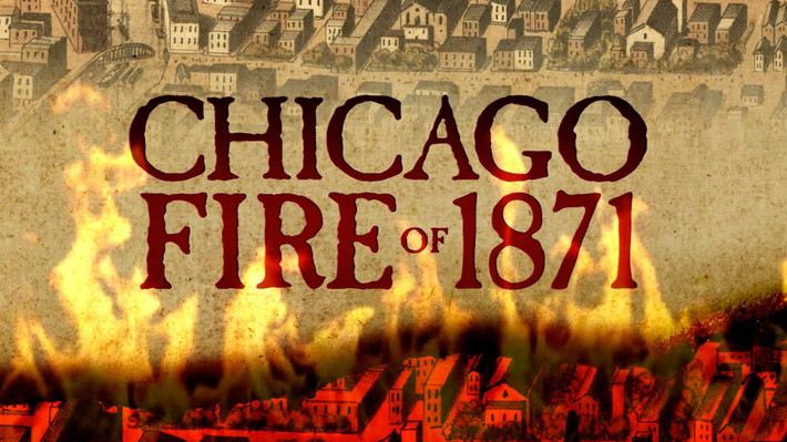 Diễn ta từ ngày 8/10 đến 10/10/1871, vụ Đại hỏa hoạn Chicago là một trong những thảm họa lớn nhất nước Mỹ vào thế kỷ 19. Ảnh: YouTube.