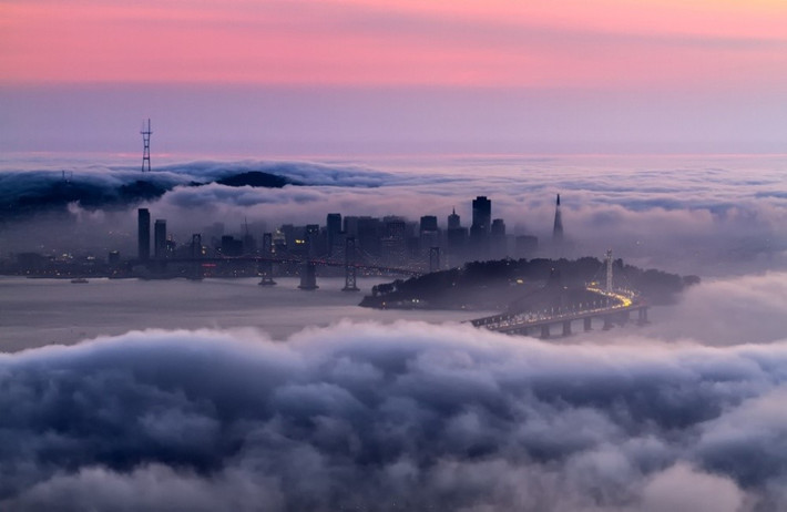 Thị trấn ma, San Francisco, Mỹ. Ảnh: Peter Majkut.