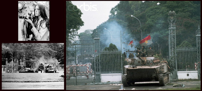Françoise Demulder (1947 - 2008) là một nữ phóng viên nhiếp ảnh chiến tranh người Pháp. Từng học triết học tại Paris và có thời gian ngắn làm người mẫu, nhưng bà đã bỏ tất cả vì sự đam mê công việc của một phóng viên chiến trường. Bà bắt đầu sự nghiệp năm 1972 tại Việt Nam, ở tuổi 25. Ngày 30/4/1975, Demulder là phóng viên duy nhất chụp được khoảnh khắc chiếc xe tăng Giải phóng húc đổ cổng của Dinh Độc Lập, đánh dấu sự kết thúc của chiến tranh Việt Nam.