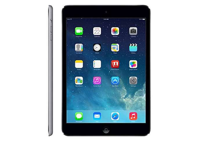 iPad Mini 2. Trong số những mẫu iPad mà Apple còn sản xuất, Mini 2 là chiếc có giá bán rẻ nhất. Cụ thể, giá khởi điểm của nó là 219 USD (tương đương 4,88 triệu đồng). Đây được xem là sự lựa chọn hợp lý cho những ai thích sử dụng máy tính bảng của “Táo khuyết” nhưng hầu bao không được “xông xênh”. iPad Mini 2 sở hữu màn hình Retina 7,9 inch, độ phân giải 2.048x1.536 pixel, mật độ điểm ảnh 326 ppi. Kích thước của máy lần lượt là 200x134,8x7,5mm, trọng lượng 331g.