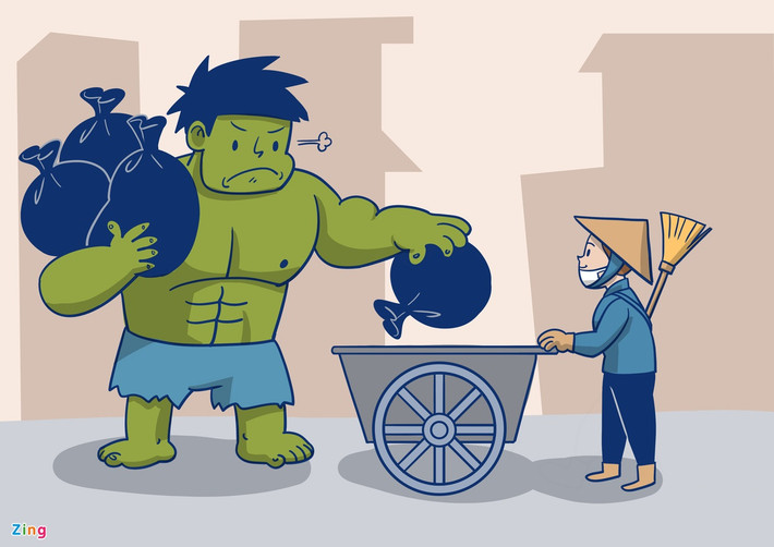 Tết là dịp hóa “anh hùng” đổ rác: Công việc nhàm chán mà bạn thực hiện mỗi ngày bỗng trở nên vô cùng quan trọng vào chiều 30 Tết. Hoạt động nấu nướng và dọn dẹp làm lượng rác của gia đình nhiều hơn ngày thường; cộng thêm quan niệm rác cần được đổ hết trước năm mới khiến công việc này trở thành “trách nhiệm lớn lao” của bạn - người khỏe mạnh và nhanh nhẹn nhất nhà.