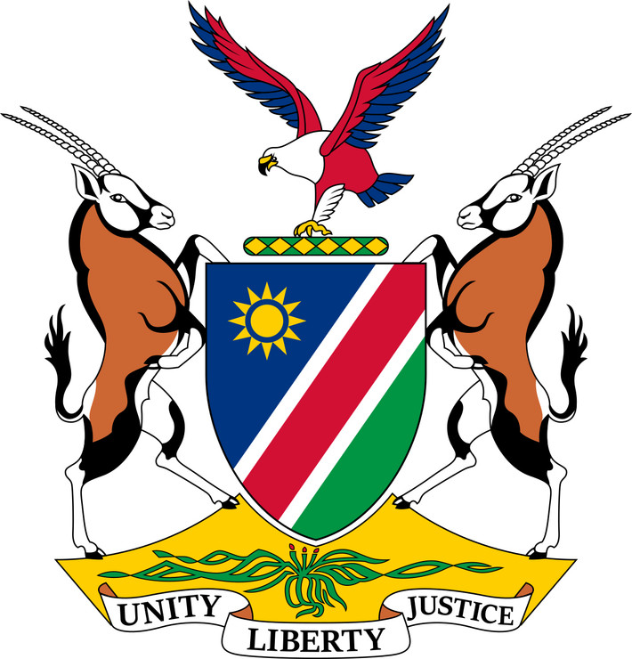 Ỏ Namibia, bách lan đã được đưa vào quốc huy với tư cách là một loài cây biểu tượng của quốc gia. Ảnh: Wikipedia.