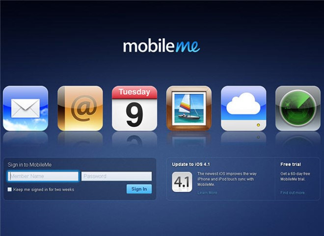MobileMe: Tiền thân của iCloud là MobileMe được Apple tung ra vào tháng 1/2000. Mang ý tưởng là giúp người dùng đồng bộ hóa dữ liệu trên các thiết bị máy tính Mac và iPhone, nhưng khởi đầu thảm hại của MobileMe đã khiến Steve Jobs phải tập hợp nhân viên lại và trách móc. Việc chuyển dữ liệu giữa các thiết bị chậm chạp, đồng thời chi phí dịch vụ cao đã khiến Apple phải dừng dự án vào năm 2012 và bắt đầu lại với iCloud.