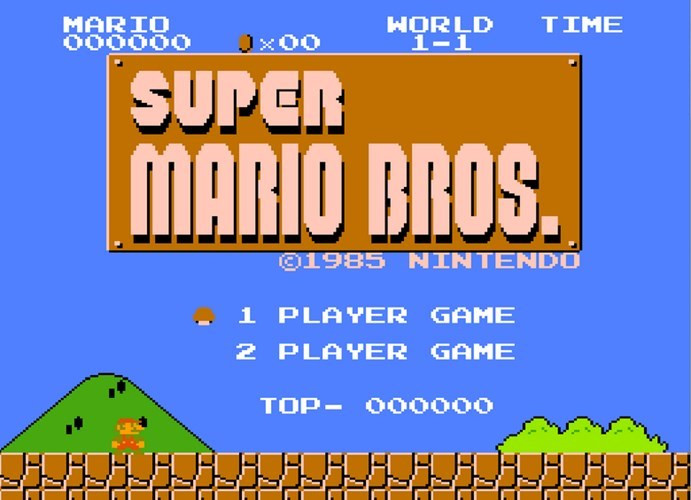 Super Mario Bros (thường gọi tắt là Mario) là trò chơi được hãng Nintendo phát hành năm 1985. Trong trò này, người chơi điều khiển hai nhân vật Mario và Luigi (anh của Mario) xâm nhập vào Vương quốc Nấm để giải cứu công chúa Peach từ nhân vật phản diện Bowser.