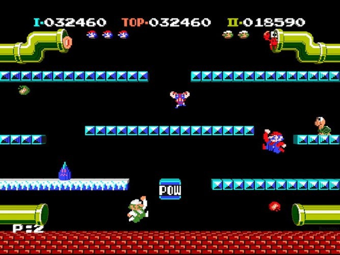 "Người tiền nhiệm" của Super Mario Bros là Mario Bros, được Nintendo phát hành vào năm 1983. Trò này có cách chơi hoàn toàn khác Super Mario Bros, nhưng về độ hấp dẫn thì không thua kém là bao.