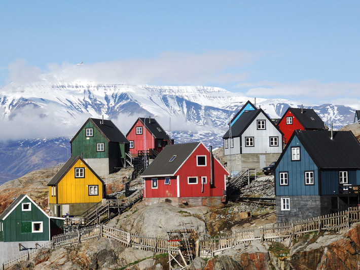 3. Là một phần của Đan Mạch. Greenland là một vùng tự trị thuộc Vương quốc Đan Mạch, mặc dù có chính quyền riêng và tự quản lý hầu hết các vấn đề nội bộ. Ảnh: Pinterest.