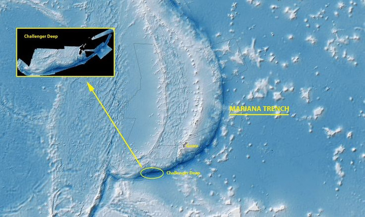 10. Khám phá đầu tiên. Rãnh Mariana được phát hiện vào năm 1875 trong chuyến thám hiểm của tàu HMS Challenger, và tên của nó được đặt từ chuyến hành trình này. Ảnh: Pinterest.