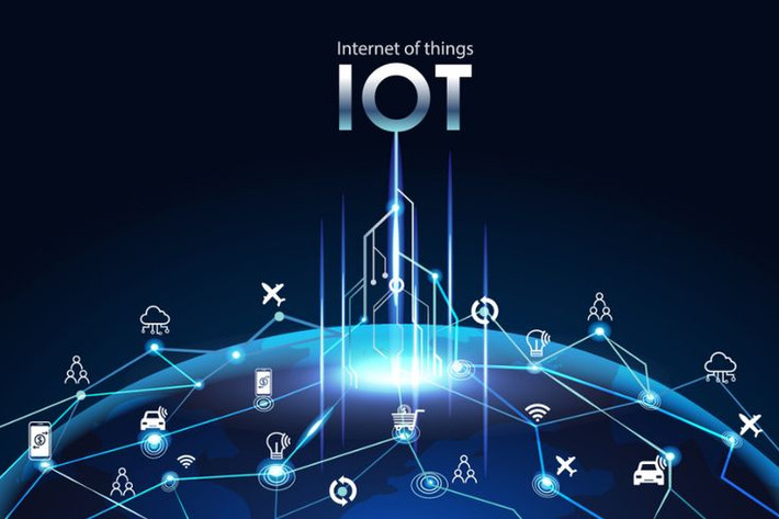 4. Tăng cường hiệu quả sản xuất. Trong sản xuất, IoT giúp theo dõi và phân tích hiệu suất máy móc, giúp dự đoán các sự cố và tối ưu hóa quy trình sản xuất, giảm thiểu thời gian chết và tăng năng suất. Ảnh: Pinterest.