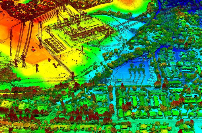 1. Công nghệ dựa trên ánh sáng. Công nghệ LiDAR hoạt động bằng cách sử dụng tia laser để đo khoảng cách giữa cảm biến và vật thể bằng cách tính thời gian mà tia laser phản xạ trở lại. Ảnh: Pinterest.