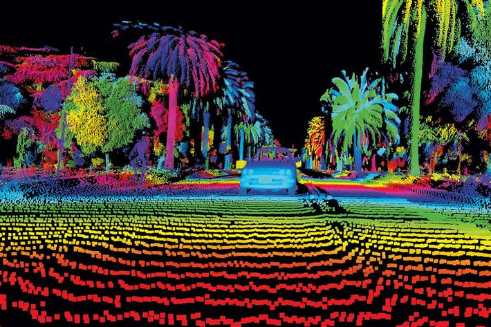 3. Độ chính xác cực cao. LiDAR có khả năng đo khoảng cách với độ chính xác lên đến từng centimet, lý tưởng cho các ứng dụng đòi hỏi độ chi tiết cao. Ảnh: Pinterest.