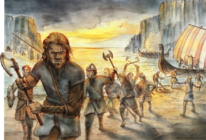 9 Hành trình không được tiếp nối. Dù đã khám phá Bắc Mỹ, người Viking không tiếp tục các chuyến đi xa hơn hoặc thiết lập các khu định cư lớn, có lẽ do khoảng cách xa và áp lực từ quê nhà. Ảnh: Pinterest.