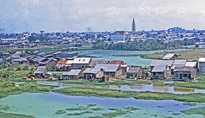 Khu dân cư ở Phú Lâm.