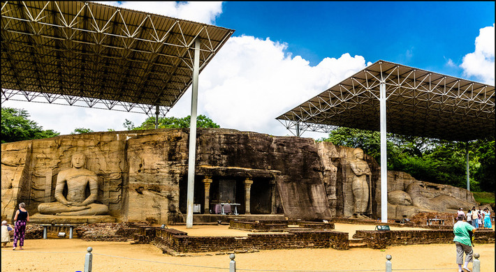 Tọa lạc tại cố đô Polonnaruwa của Sri Lanka, Gal Viharaya được coi là một trong những kỳ quan Phật giáo cổ xưa và độc đáo bậc nhất thế giới.